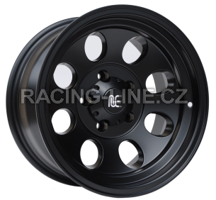 Alu kola Racing Line BY997, 16x10 5x127 ET-48, černá matná (zátěžová)