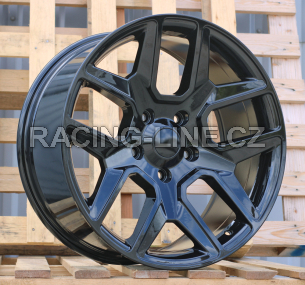 Alu kola Racing Line D1433, 20x9 5x139.7 ET19, černá lesklá (zátěžová)