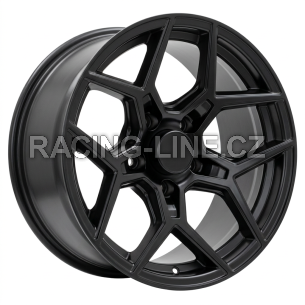 Alu kola Racing Line D1446, 17x9 5x127 ET, černá matná