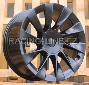 Alu kola Racing Line D1797, 19x9.5 5x114.3 ET45, černá matná (zátěžová)