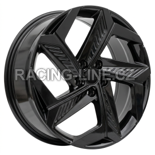 Alu kola Racing Line D1926, 18x7.5 5x114.3 ET51, černá lesklá