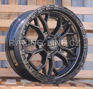 Alu kola Racing Line D1971, 20x9 5x139.7 ET, černá lesklá (zátěžová)