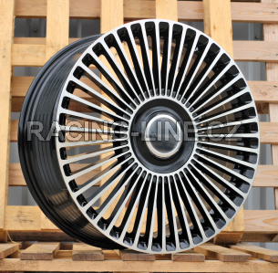 Alu kola Racing Line F3039, 21x8.5 5x150 ET50, černá + leštění (zátěžová)