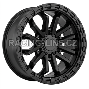 Alu kola Racing Line F3090, 17x8.5 6x139.7 ET10, saténová černá