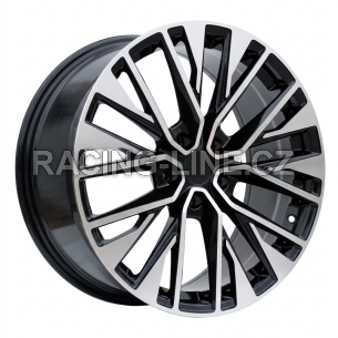 Alu kola Racing Line F733, 20x9 5x112 ET35, černá + leštění