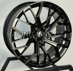 Alu kola Racing Line F760, 18x8 5x112 ET39, černá matná