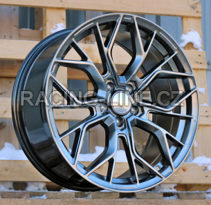 Alu kola Racing Line F8260, 18x8 5x105 ET35, titanová metalíza