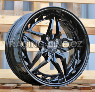 Alu kola Racing Line F8785, 18x8.5 5x120 ET30, černá lesklá