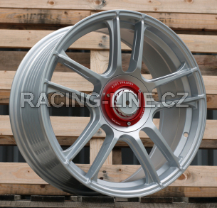 Alu kola Racing Line F8826, 18x8 10x100 ET42, stříbrná