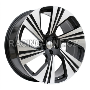 Alu kola Racing Line FB007, 21x9.5 5x112 ET36, černá + leštění