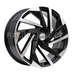 Alu kola Racing Line FBX170, 17x7 5x112 ET40, černá + leštění