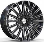 Alu kola Racing Line FBX210, 18x8 5x112 ET43, šedivá + leštění