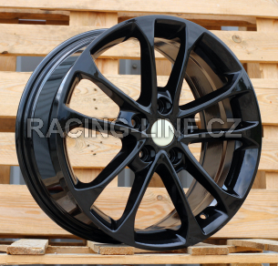 Alu kola Racing Line FBX232, 17x7.5 5x108 ET50, černá lesklá