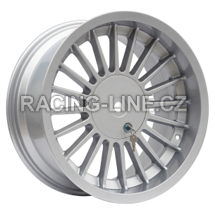 Alu kola Racing Line FBX257, 17x10 5x120 ET15, stříbrná