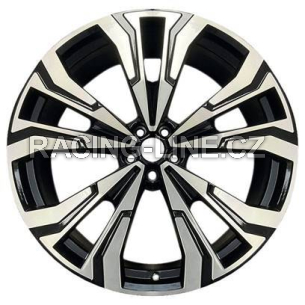 Alu kola Racing Line FBX307, 22x10.5 5x112 ET43, černá + leštění (zátěžová)