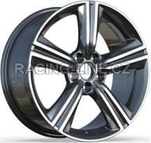 Alu kola Racing Line FBX361, 18x8 5x114.3 ET50, šedivá + leštění