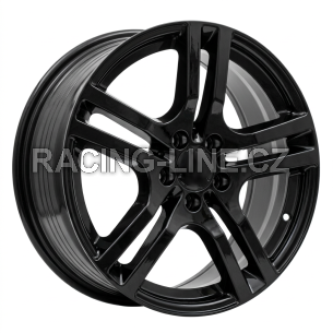 Alu kola Racing Line FBX440, 18x7.5 5x112 ET53, černá lesklá
