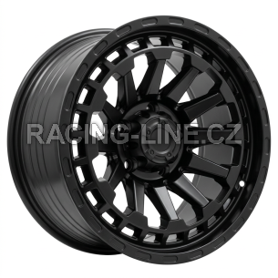 Alu kola Racing Line FBX464, 17x9 5x127 ET10, černá matná (zátěžová)