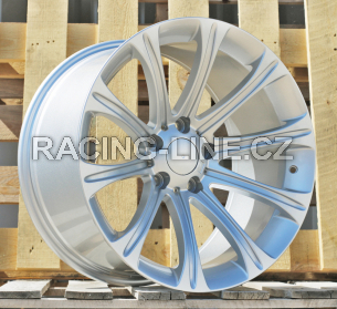Alu kola Racing Line FBX548, 19x10 5x120 ET15, stříbrná (zátěžová)