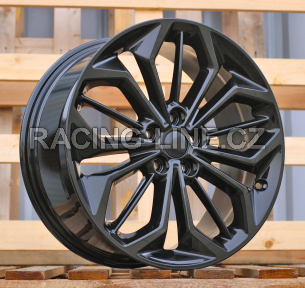 Alu kola Racing Line FE187, 18x8 5x108 ET55, černá lesklá