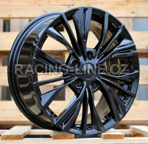 Alu kola Racing Line FE224, 17x7 5x114.3 ET35, černá lesklá