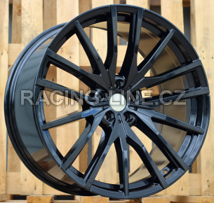 Alu kola Racing Line H0324, 20x10 5x120 ET40, černá lesklá (zátěžová)
