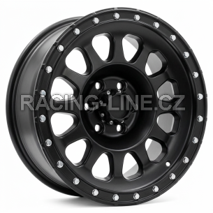 Alu kola Racing Line H1019, 17x8.5 6x120 ET0, černá matná