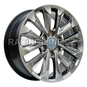 Alu kola Racing Line H3123F, 20x8 6x139.7 ET55, titanová metalíza (zátěžová)