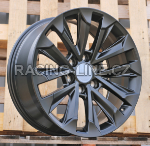 Alu kola Racing Line H3123F, 20x8 6x139.7 ET60, černá matná (zátěžová)