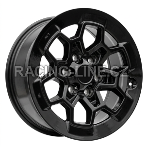Alu kola Racing Line H3210F, 17x8 6x139.7 ET25, černá lesklá (zátěžová)