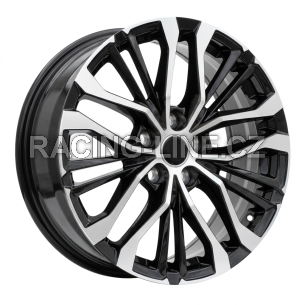 Alu kola Racing Line H3272F, 18x7 5x114.3 ET35, černá + leštění