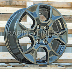 Alu kola Racing Line H3485F, 18x8 6x139.7 ET50, Šedivá (zátěžová)
