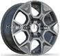 Alu kola Racing Line H3485F, 18x8 6x139.7 ET50, Šedivá