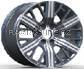 Alu kola Racing Line H965D, 20x8.5 6x139.7 ET25, šedivá + leštění