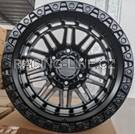 Alu kola Racing Line H972D, 17x9 6x139.7 ET, černá matná (zátěžová)