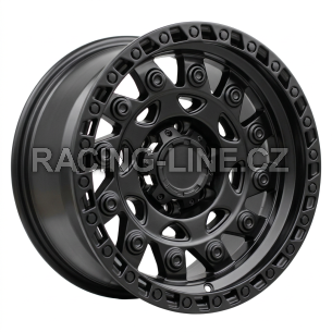 Alu kola Racing Line H974D, 17x9 6x139.7 ET, černá matná (zátěžová)