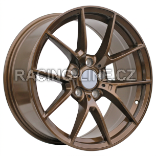 Alu kola Racing Line HE761, 19x8.5 5x120 ET35, bronzová (zátěžová)