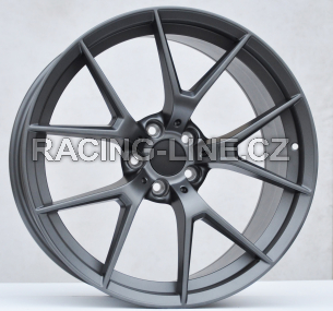 Alu kola Racing Line HE761, 20x8.5 5x120 ET35, šedivá matná (zátěžová)