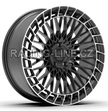 Alu kola Racing Line HF2113A, 19x8.5 5x112 ET42, černá lesklá