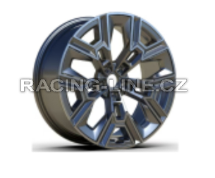 Alu kola Racing Line HF5220, 20x10 5x112 ET46, černá + leštění (zátěžová)