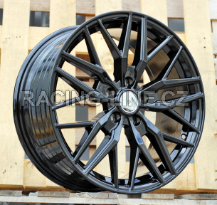Alu kola Racing Line HF5230, 18x8 5x112 ET52, černá lesklá (zátěžová)
