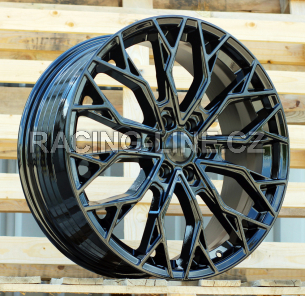 Alu kola Racing Line HF6119, 20x8 6x120 ET48, černá lesklá (zátěžová)