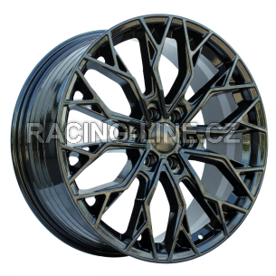 Alu kola Racing Line HF6119, 20x8 6x120 ET48, černá lesklá (zátěžová)