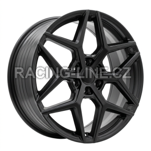Alu kola Racing Line HF6120, 20x8 6x120 ET48, saténová černá (zátěžová)