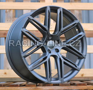 Alu kola Racing Line HF736, 21x9.5 5x112 ET30, šedivá matná + leštění