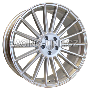 Alu kola Haxer HX010, 21x10.5 5x112 ET40, stříbrná