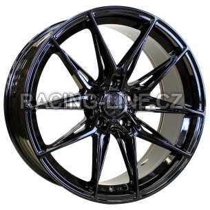 Alu kola Haxer HX036, 18x8 5x100 ET35, černá lesklá