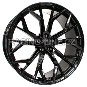 Alu kola Haxer HX041, 19x9.5 5x112 ET42, černá lesklá