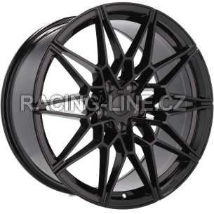 Alu kola Racing Line I0293, 18x8 5x112 ET27, černá lesklá