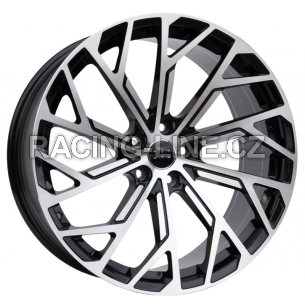 Alu kola Racing Line I0337, 19x8.5 5x112 ET32, černá + leštění